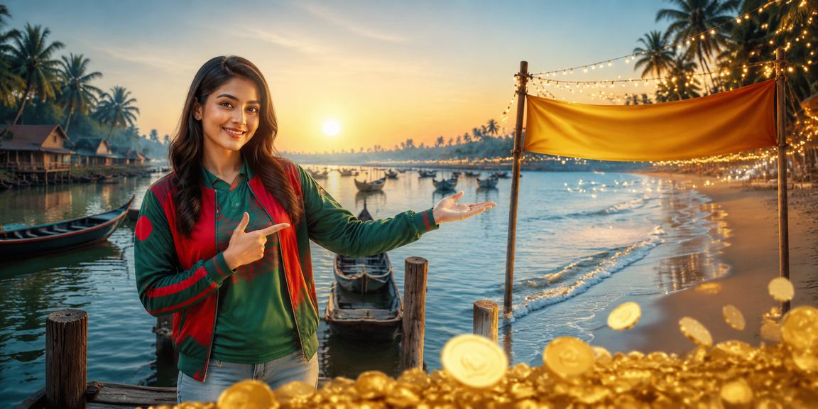 কক্সবাজারের সমুদ্র সৈকতে ক্রিকেট বেটিং উপভোগ